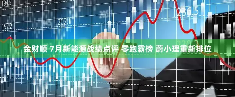 金财顺 7月新能源战绩点评 零跑霸榜 蔚小理重新排位
