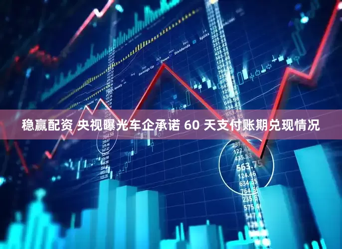 稳赢配资 央视曝光车企承诺 60 天支付账期兑现情况