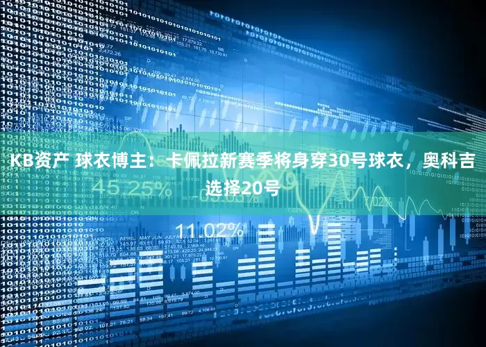 KB资产 球衣博主：卡佩拉新赛季将身穿30号球衣，奥科吉选择20号